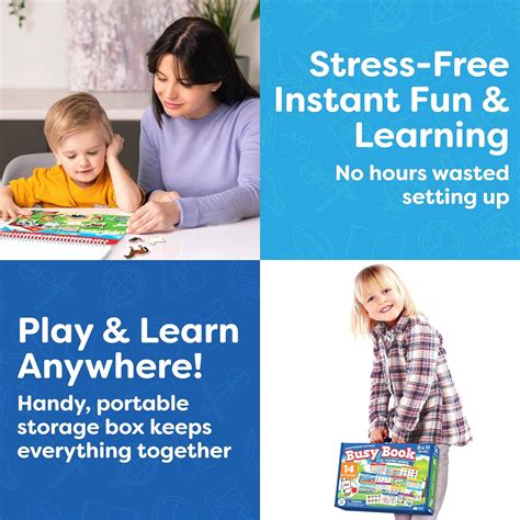 Momo & Nashi Educational Montessori Busy Book - Pre K Preschool India ...