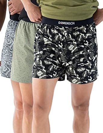 Buy DAMENSCH Men's Cotton Boxers (Pack of 3) (DAM-PRIN-SBX-PACK-3-DGN ...