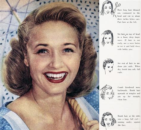 Image result for 50s Style Hair Tutorial