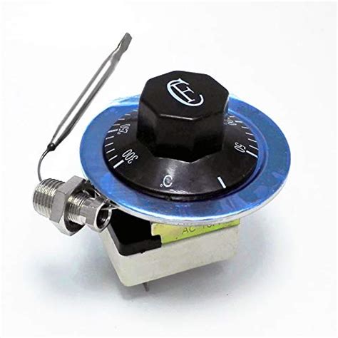 Generic 50-200 Degree Ceramic Base Mechanical Thermostat Water-Proof ...