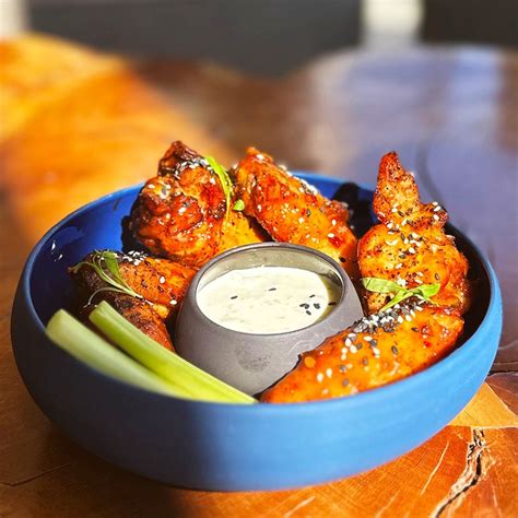 Sticky Sweet Basil Wings at Spoke & Fork in Portland, OR - Multiple ...