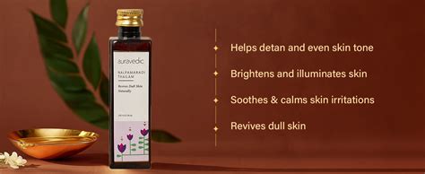 Buy Auravedic Nalpamaradi Thailam for Face Body oil after bath for ...