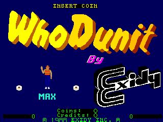 [mdk] Who Dunit (version 9.0) download for mame 0.287