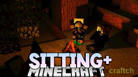 Image result for Minecraft Sitting Animations Mod