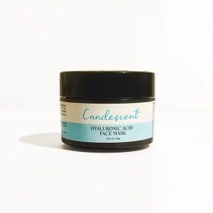 The Wellness Shop CANDESCENT - Hyaluronic Face Mask - Boost Collagen ...
