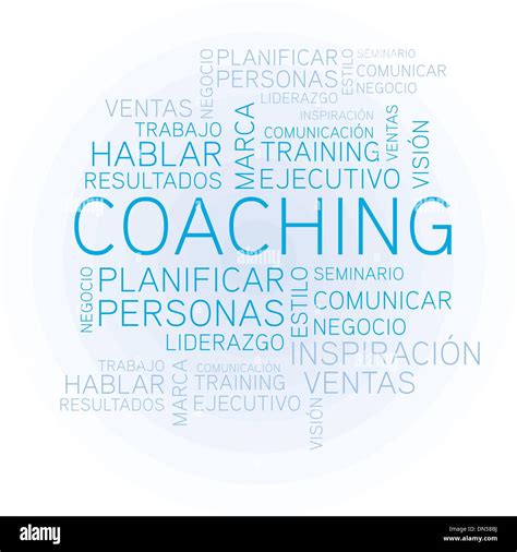 Coaching concept related spanish words in tag Stock Vector Image & Art ...
