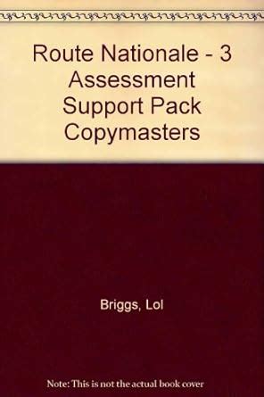 Buy Assessment Support Pack Copymasters (Stage 3) (Route Nationale ...