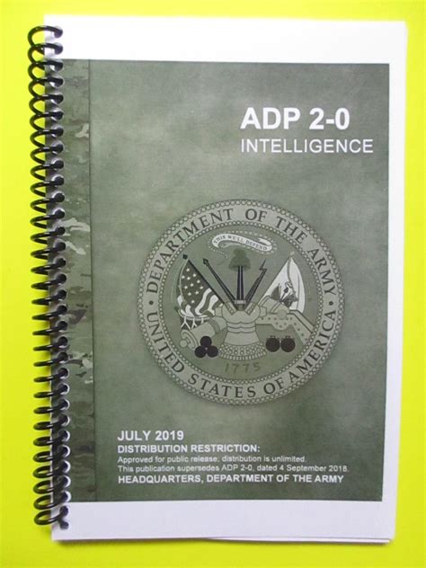 ADP 6-0 Mission Command – 2019 – BIG size – My Army Publications