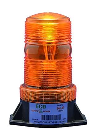B6L4PAC AMBER 85-265V AC LED EMERGENCY WARNING SAFETY LIGHT BEACON ...