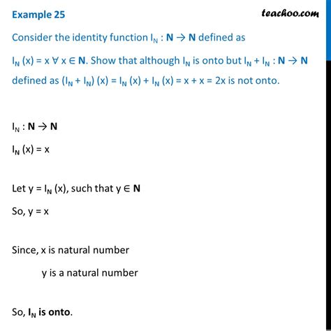 Image result for Identity Function