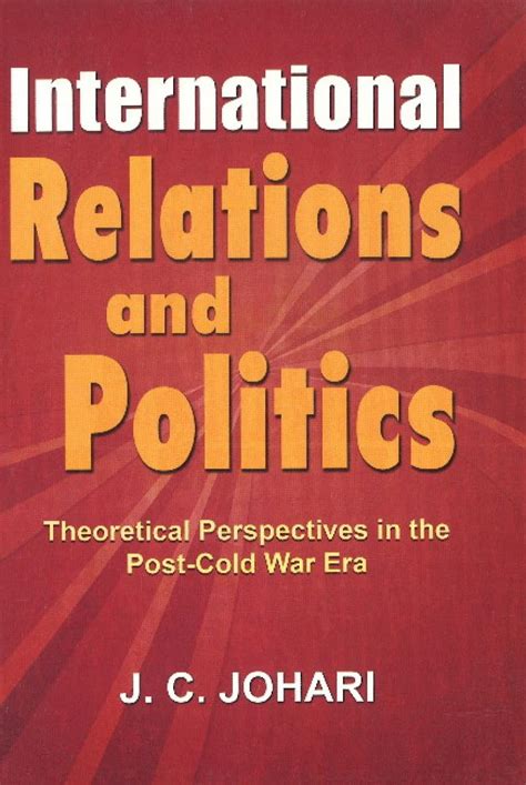 Buy International Relations and Politics Theoretical Perspective Book ...