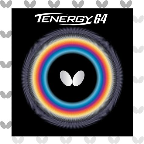 Buy Butterfly Tenergy 64 Table Tennis Rubber Sheet - 1.7 mm, 1.9 mm, or ...