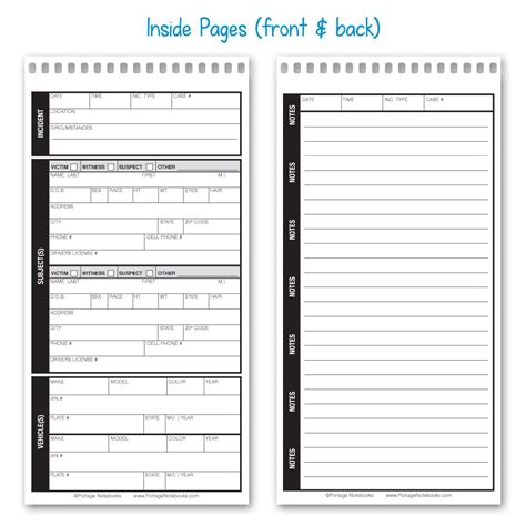 Image result for Police Interview Notebook