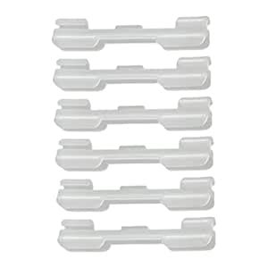 SAZ DEKOR 6Pcs Fishing Accessory Light Stick Clip Fluorescent ...