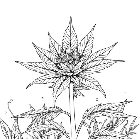 Best Cannabis Coloring Pages (Free Printable PDF)