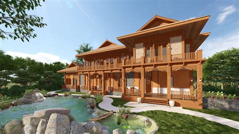 Malaysian Style Courtyard Homes