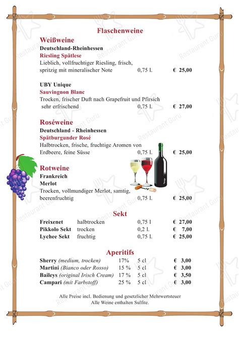 Speisekarte von Happy China restaurant, Eutin