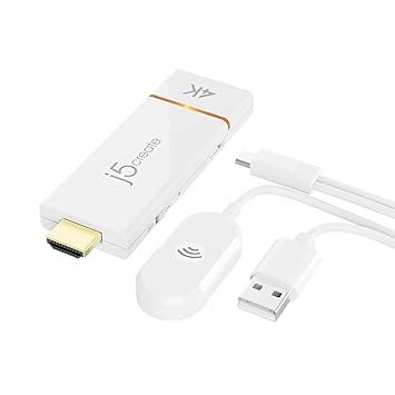 j5create ScreenCast 4K Wireless Adapter Screen Cast from Mobile Phone ...