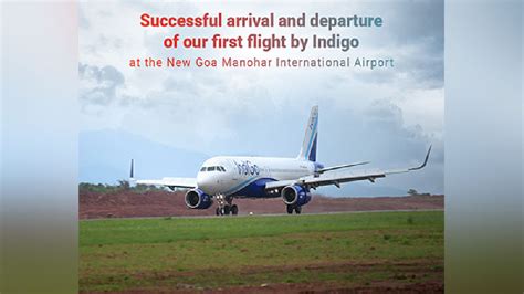 First flight lands at new Manohar International Airport in Goa