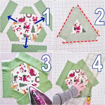 Image result for Hexagon Fabric Table Topper Tutorial