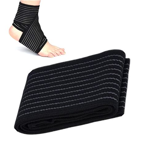 Filfeel Elastic Knee Wraps Compression Bandage Support for Legs, Thighs ...