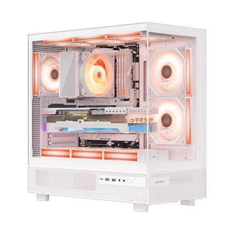 Amazon.in: Buy Ant Esports Crystal X6 ATX Mid-Tower Computer Case ...