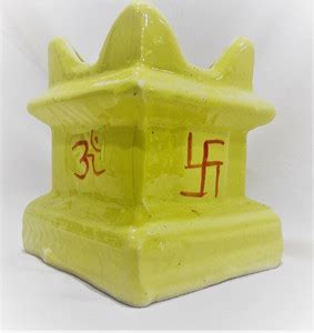 Your Local Store Mini Tulsi Plant Container Handmade With OM and ...