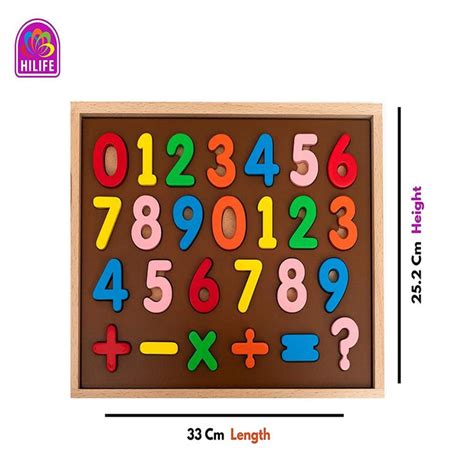 Hilife Number Puzzle 3-Layers — Toycra