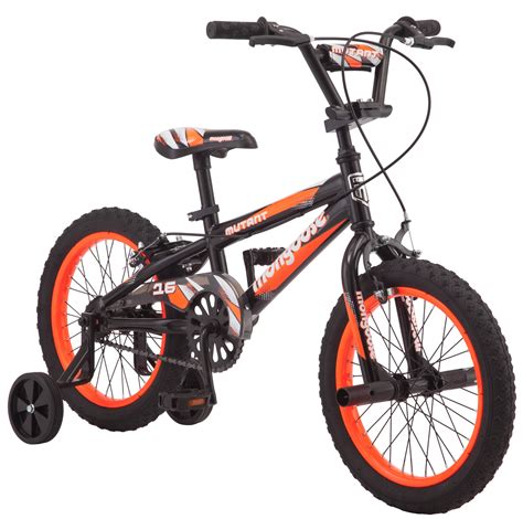 Mongoose 16" Mutant Kid's BMX Bike, Ages 3-5, Black & Orange - Walmart.com