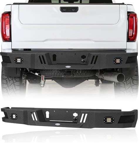Hooke Road Steel Rear Bumper for 2020-2023 GMC India | Ubuy