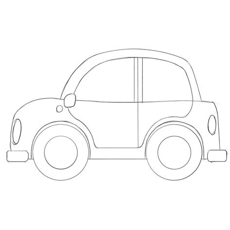 Cartoon Cars Step by Step Drawing 的图像结果