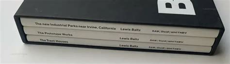 Lewis Baltz, LEWIS BALTZ - 3 VOLUME SET (ALL SIGNED) , RAM, Steidl ...