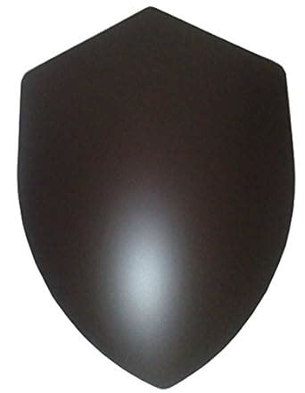 Four Point Shield Blank - 16 Gauge Steel Battle Ready - Natural - One ...