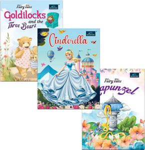 Fairy Tales for Kids (Set of 3) - Rapunzel , Cinderella and Goldilocks ...