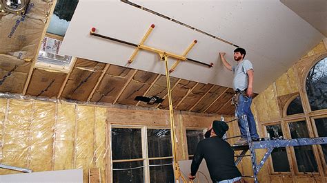 Image result for Using a Drywall Lift for Ceiling