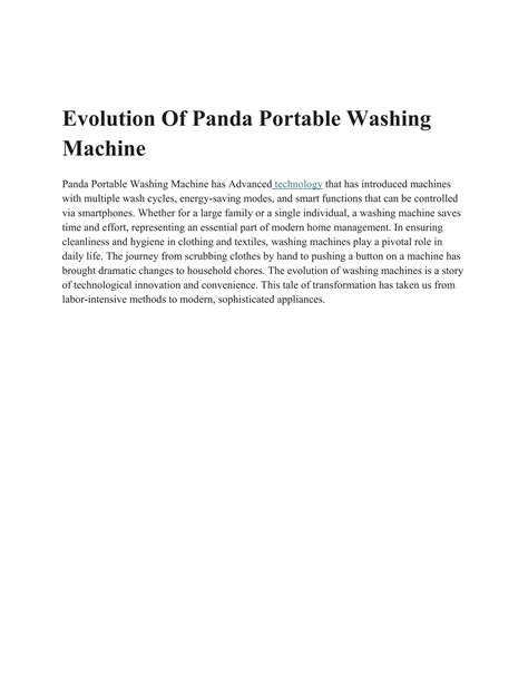 Image result for Panda Portable Washing Machine