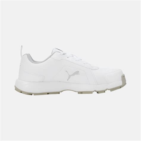 Puma Classic Cat Men's Cricket Shoes -White/Silver – Gambol