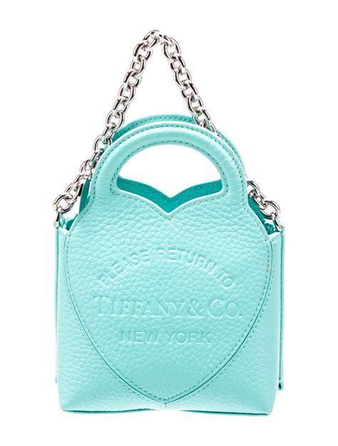 Tiffany & Co. Leather Top Handle Bag - Blue Handle Bags, Handbags - TIF301666 | The RealReal