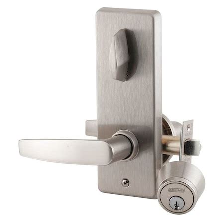 Schlage Lever Lockset, Mechanical, Entrance, Grd. 2 S210PD JUP 619 | Zoro