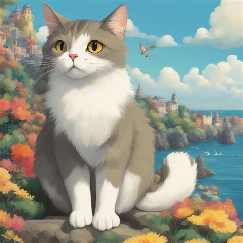 Studio Ghibli Cats | Explore Art Collection - Idyllic