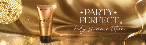 Buy BELLAVITA Party Perfect Body Shimmer Lotion | Instant 3D Glow ...