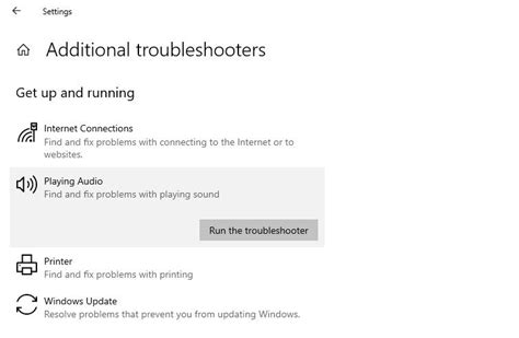 Win 10 Audio Troubleshooter 的图像结果