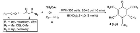 A Microwave-Assisted Bismuth Nitrate-Catalyzed Unique Route Toward 1,4 ...