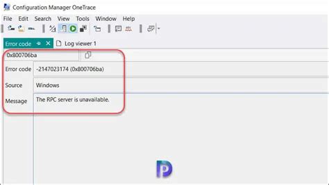 Fix Error Code 0X800706ba 的图像结果
