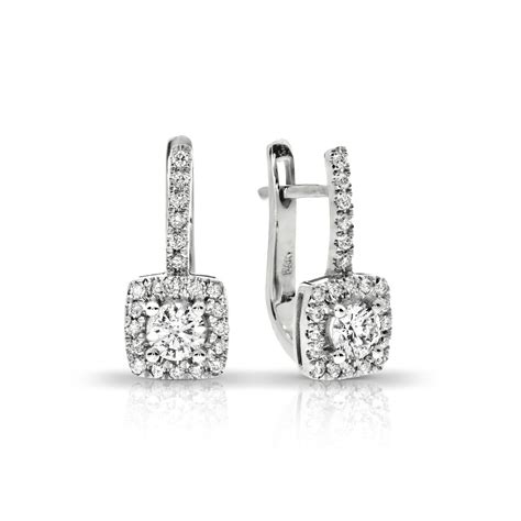 1 Carat Diamond Drop Earrings Perses | Jewelry Plant