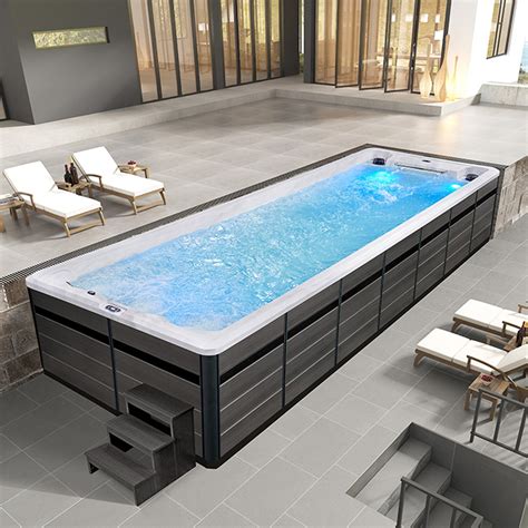 Modern Design Garden SPA Pool Outdoor Fiberglass Above Ground Swimming ...