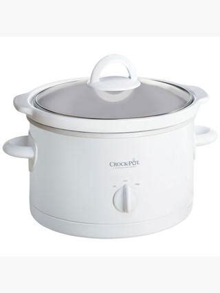 Crock-Pot Manual 2-Person 2.4 Litre Slow Cooker, White