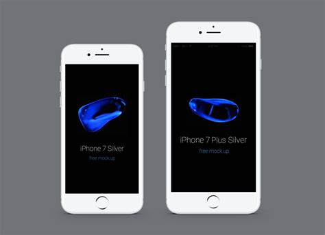 Free iPhone 7 / 7 Plus Black, Silver, Gold Rose Mockup PSD Files - Good ...
