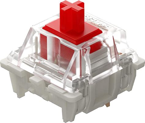 Buy Gateron Pro Custom Switch 3pin RGB Linear Yellow Red 45g 50g Force ...