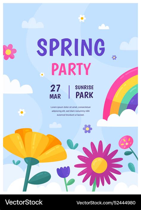 Image result for Spring Ball Party Poster